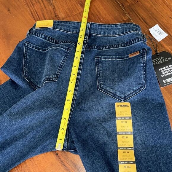 Rock&Roll Cowgirl Bargain Button Flare sz 30 x 34 NWT - Picture 8 of 9